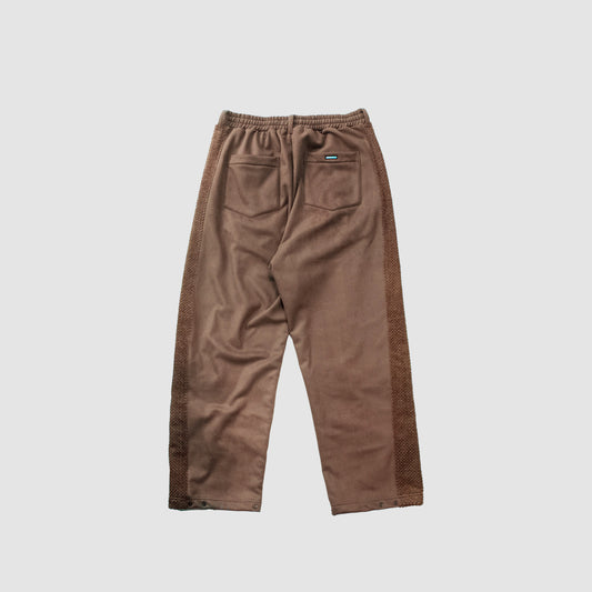 MUZE TURQUOISE LABEL - SWITCHING TRACK PANTS(BROWN)ミューズ トラック パンツ ブラウン