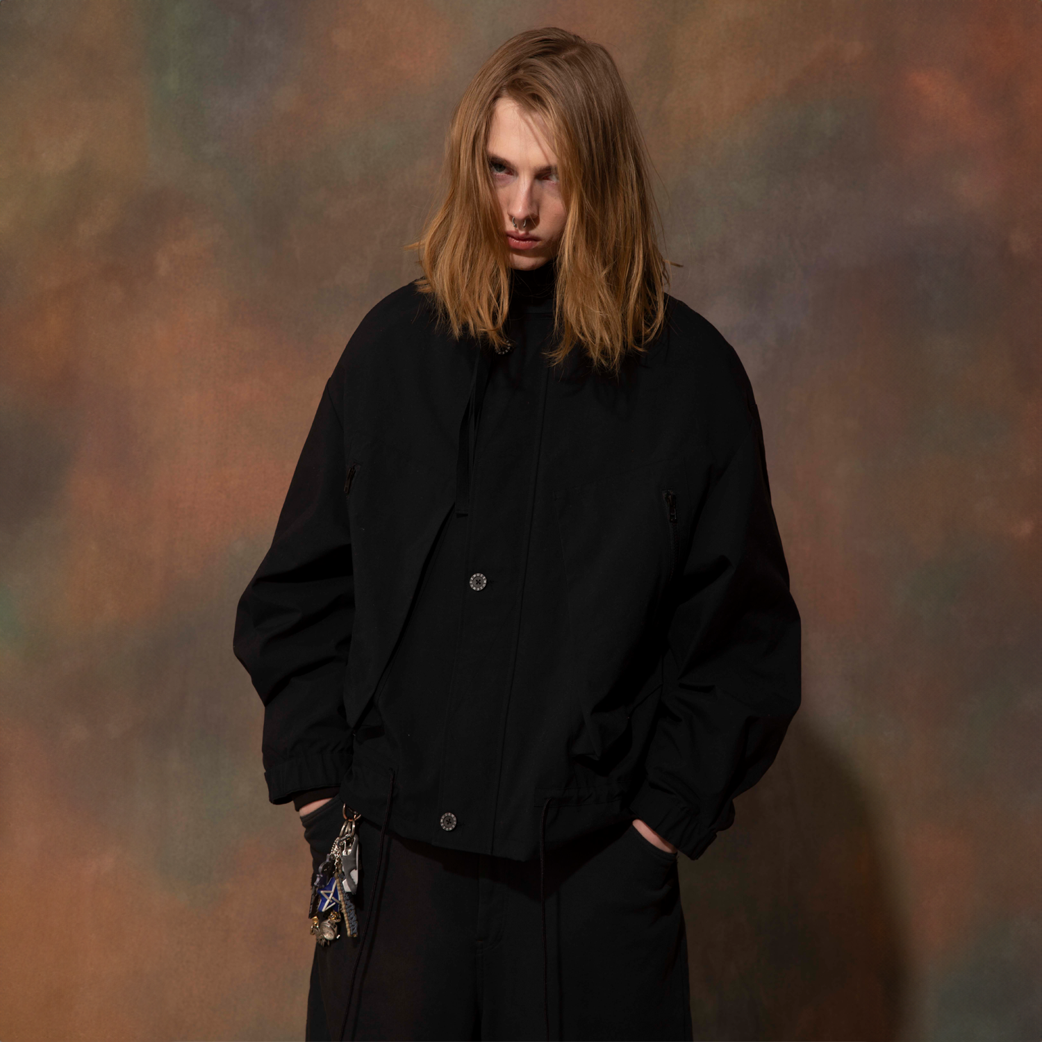 MUZE TURQUOISE LABEL - M-65 SHORT BLOUSON(BLACK) ミューズ ショート MUZE TURQUOISE LABEL - M-65 SHORT BLOUSON(BLACK) ミューズ ショート