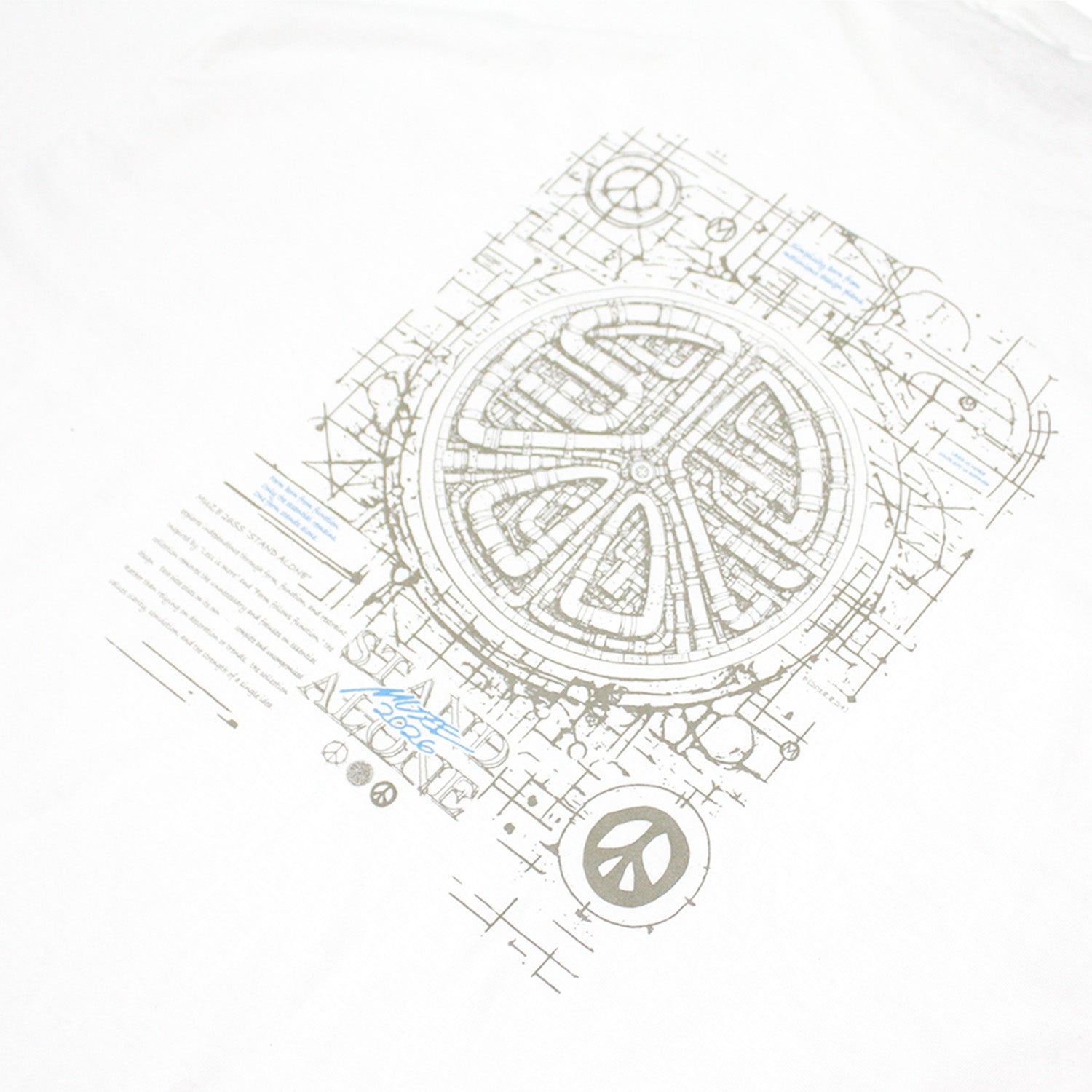 MUZE BLACK LABEL -【TEAM MUZE® SIX INVENTORS T-SH (WHITE