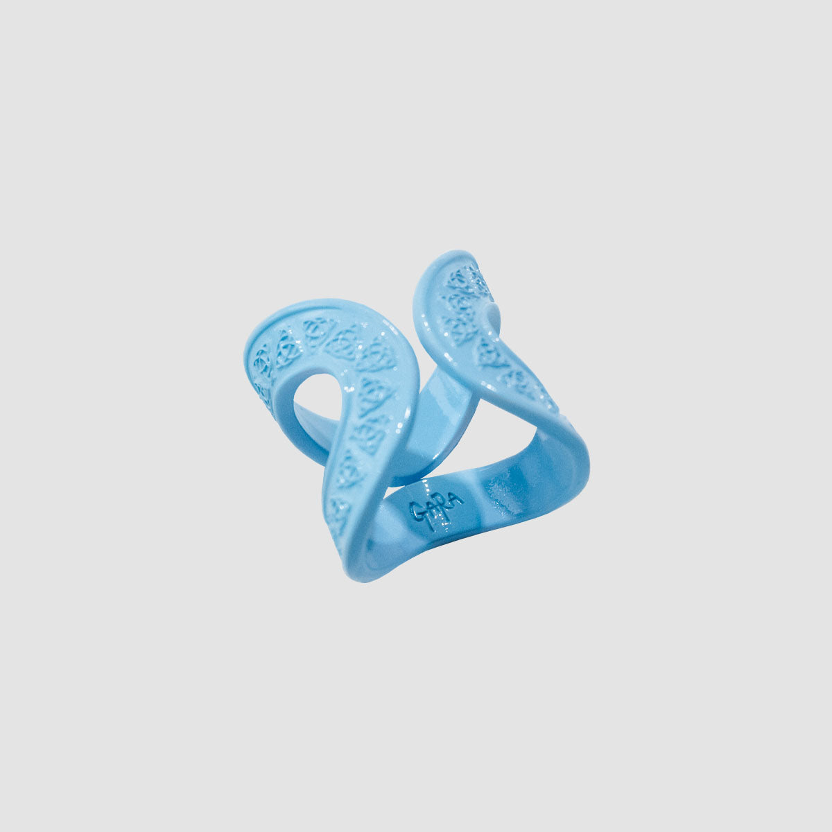 MUZE TURQUOISE LABEL - ×GARA PAINT CELTICA RING(MUZE BLUE)ミューズ ガラ ケルト リング ターコイズ