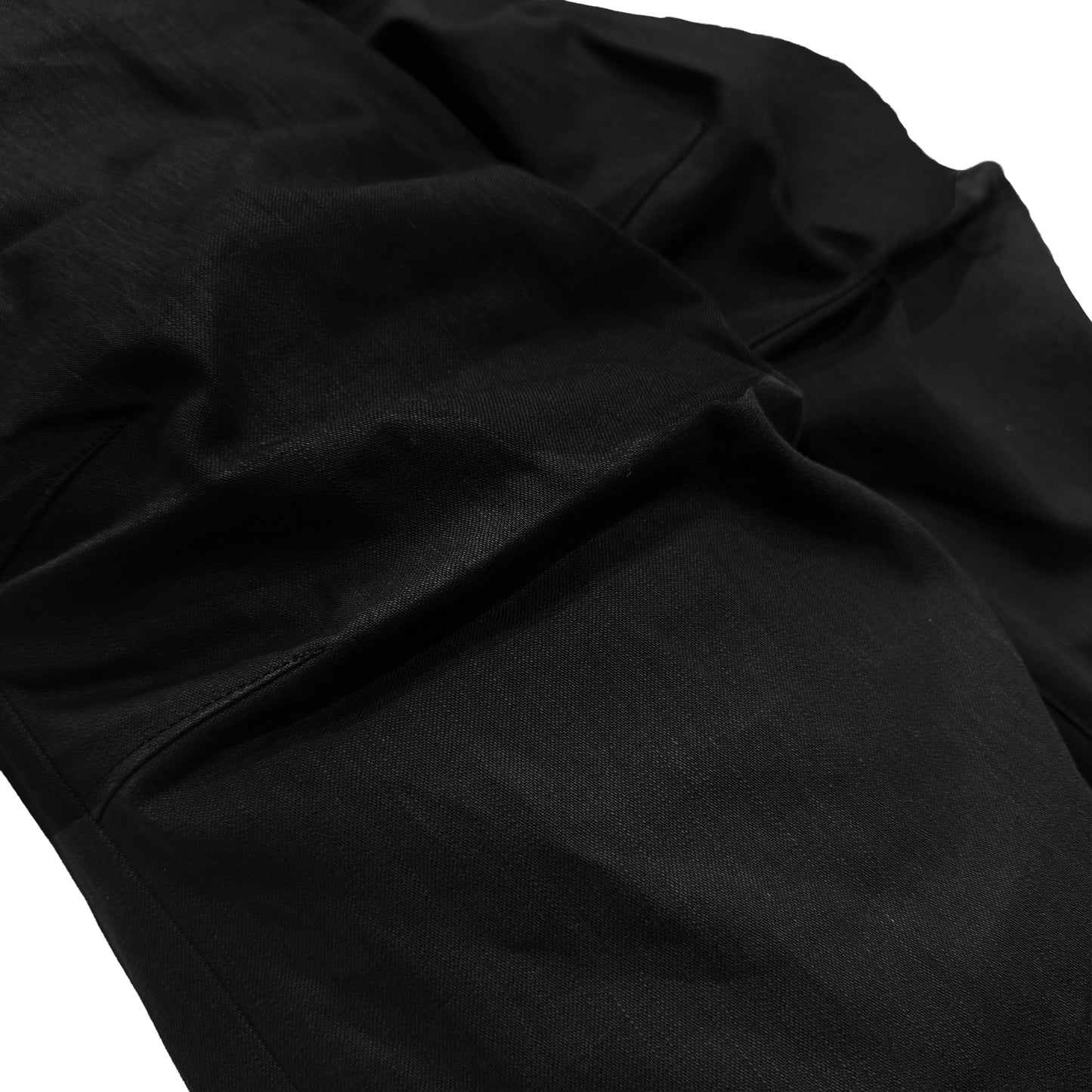 MUZE TURQUOISE LABEL - RIGID DARTS DENIM TROUSERS(BLACK)ミューズ リジッド ダーツ デニム トラウザー ブラック