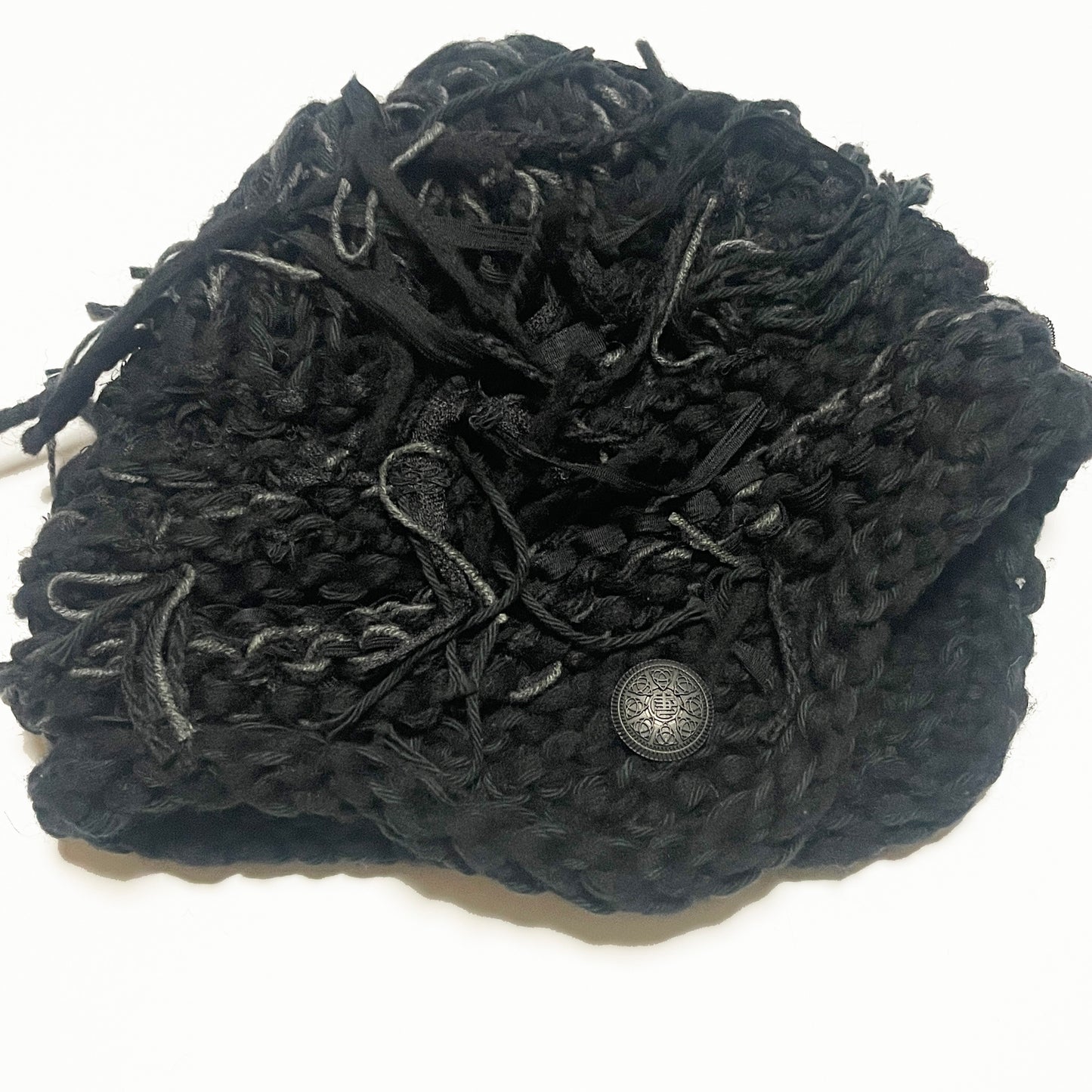 数量限定受注 / GARA -【HELMET KNIT CAP(BLACK)(MIX)】