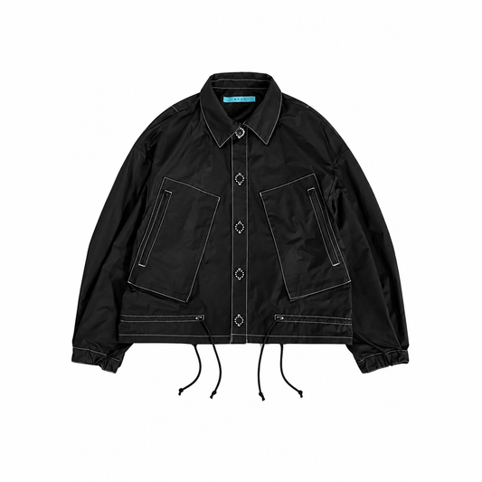 MUZE TURQUOISE LABEL -【RIP STOP  SHORT BLOUSON】ミューズ リップ ストップ ショート ブルゾン