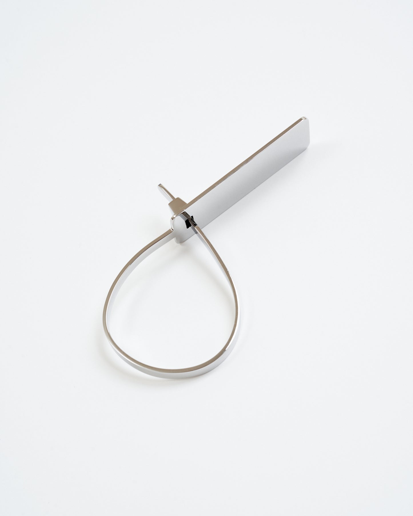 HIDAKA -【Seal-tag Key Ring(SILVER)】ヒダカ シールタグ キーリング シルバー