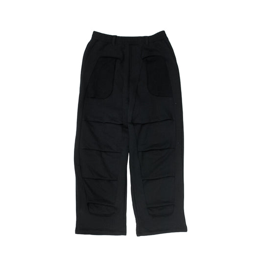 MUZE®︎ TURQUOISE LABEL -【SWEAT 3D TROUSERS(BLACK)】ミューズ スウェット トラウザー ブラック