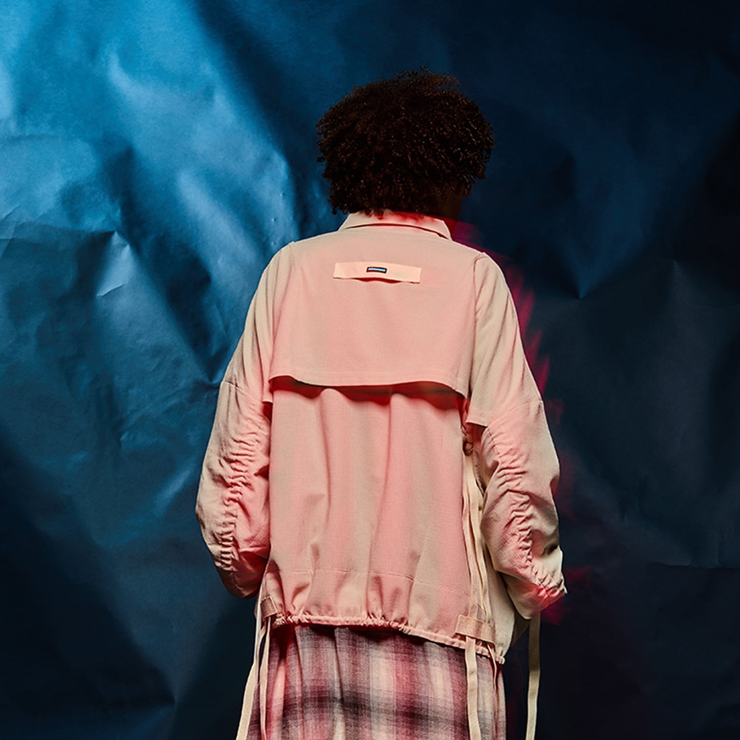 MUZE TURQUOISE LABEL - OVERSIZED BELTED BLOUSON(BEIGE)ミューズ オーバーサイズ ベルト ブルゾン ベージュ