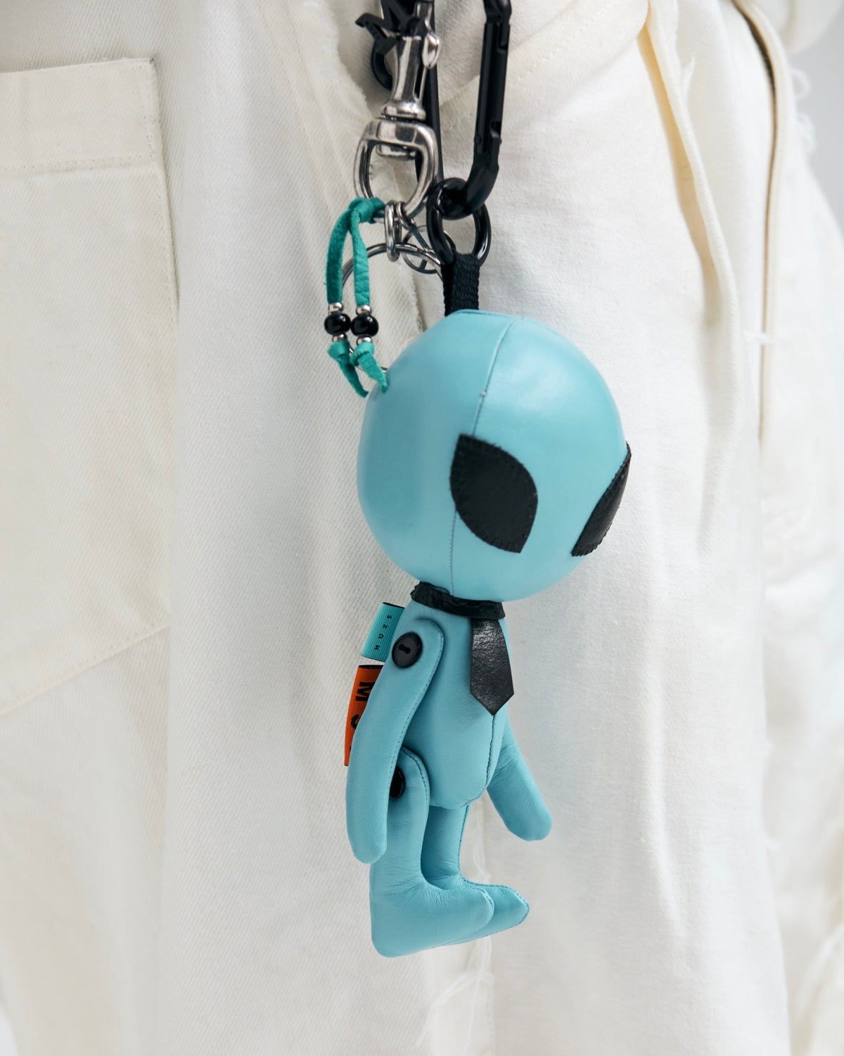 【 数量限定受注 】MUZE® × MSI -【ALIEN LEATHER PLUSHIE(TURQUOISE)】ミューズ メゾンシュンイシザワ エイリアン レザー プラッシー ターコイズ