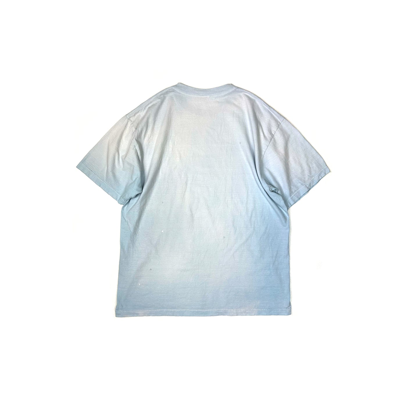FACCIES -【AGINGA FADE TEE(SOFT)(L.BLUE)】エイジング フェード Tシャツ ソフト ライトブルー