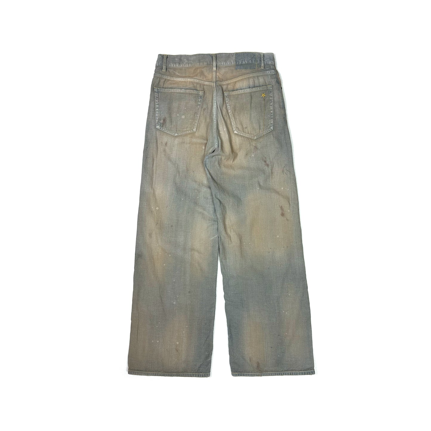FACCIES -【AGINGA LIGHT OZ DENIM BAGGY PANTS(BEACH)】ファッチーズ エイジング ライト デニム パンツ ビーチ