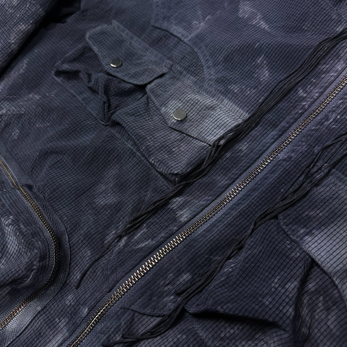 FACCIES -【GARMENT DYE MESH TRAVELER JACKET(BLACK)】ファッチーズ ガーメントダイ メッシュ トラベラー ジャケット ブラック