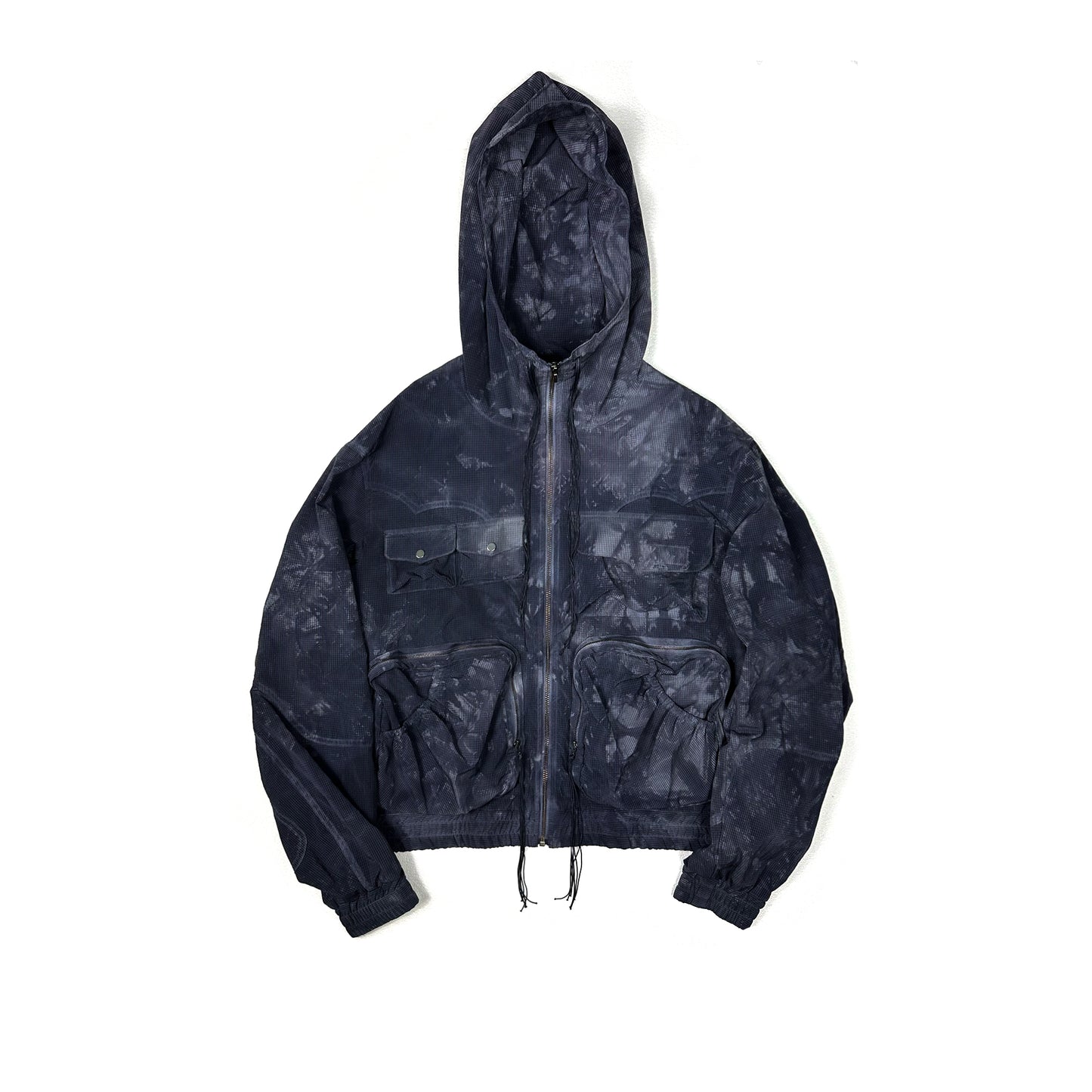 FACCIES -【GARMENT DYE MESH TRAVELER JACKET(BLACK)】ファッチーズ ガーメントダイ メッシュ トラベラー ジャケット ブラック