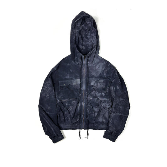 FACCIES -【GARMENT DYE MESH TRAVELER JACKET(BLACK)】ファッチーズ ガーメントダイ メッシュ トラベラー ジャケット ブラック