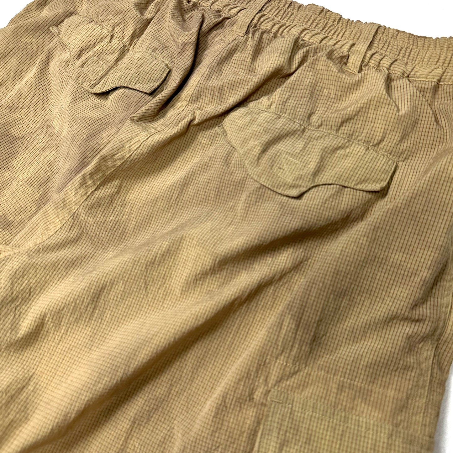 FACCIES -【GARMENT DYE MESH CARGO PANTS(BEIGE)】ファッチーズ ガーメントダイ メッシュ カーゴ パンツ ベージュ