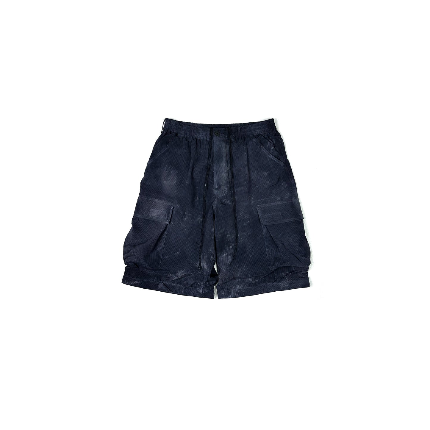 FACCIES -【GARMENT DYE MESH CARGO PANTS(BLACK)】ファッチーズ ガーメントダイ メッシュ カーゴ パンツ ブラック