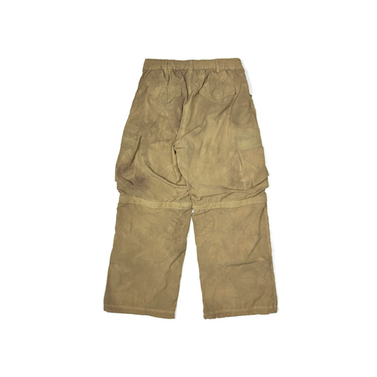 FACCIES -【GARMENT DYE MESH CARGO PANTS(BEIGE)】ファッチーズ ガーメントダイ メッシュ カーゴ パンツ ベージュ