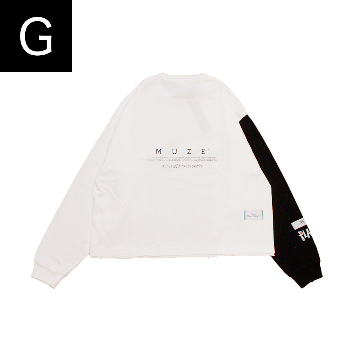 MUZE®︎ × MSI × PANDEMIXXX -【HEAVY COTTEN ASSORT L/S T-SH(ASSORT)】ミューズ メゾンシュンイシザワ パンデミックス ヘビーコットン アソート ロング Tシャツ