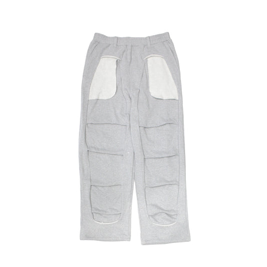 MUZE®︎ TURQUOISE LABEL -【SWEAT 3D TROUSERS(GRAY)】ミューズ スウェット トラウザー グレー