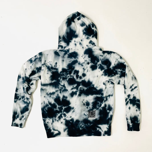 GARA -【COAL BLACK DYE HOODIE(BLACK)】 ガラ コールダイ スウェット フーディー ブラック