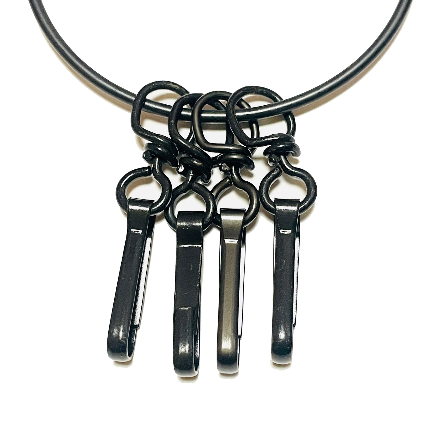 受注 / GARA -【CELTICA KEY HOOKER (BLACK)(SILVER)】