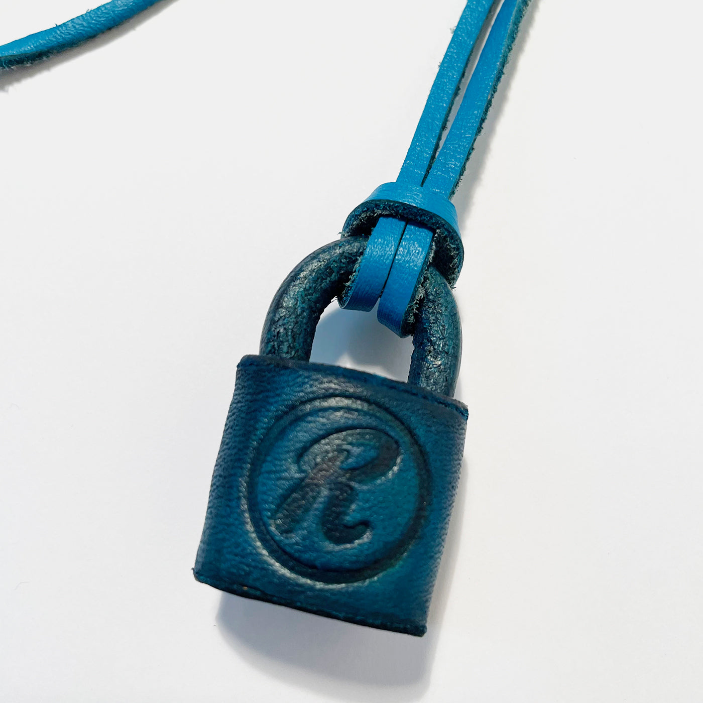 GARA - PADLOCK CHOKER(TURQUOISE) ガラ チョーカー 2023年春夏