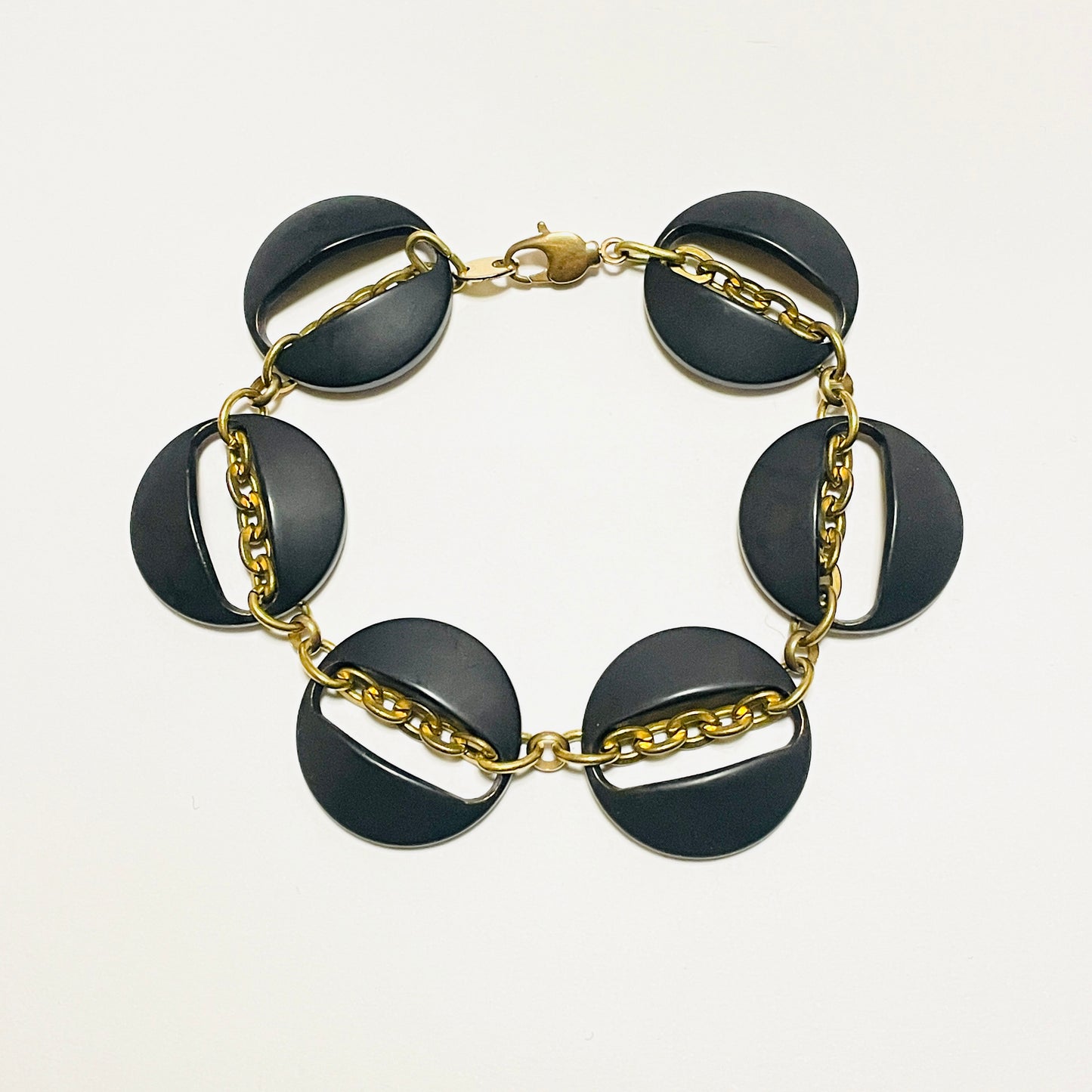 受注 / GARA -【DEWDROP BRACELET (BLACK×GOLD)】