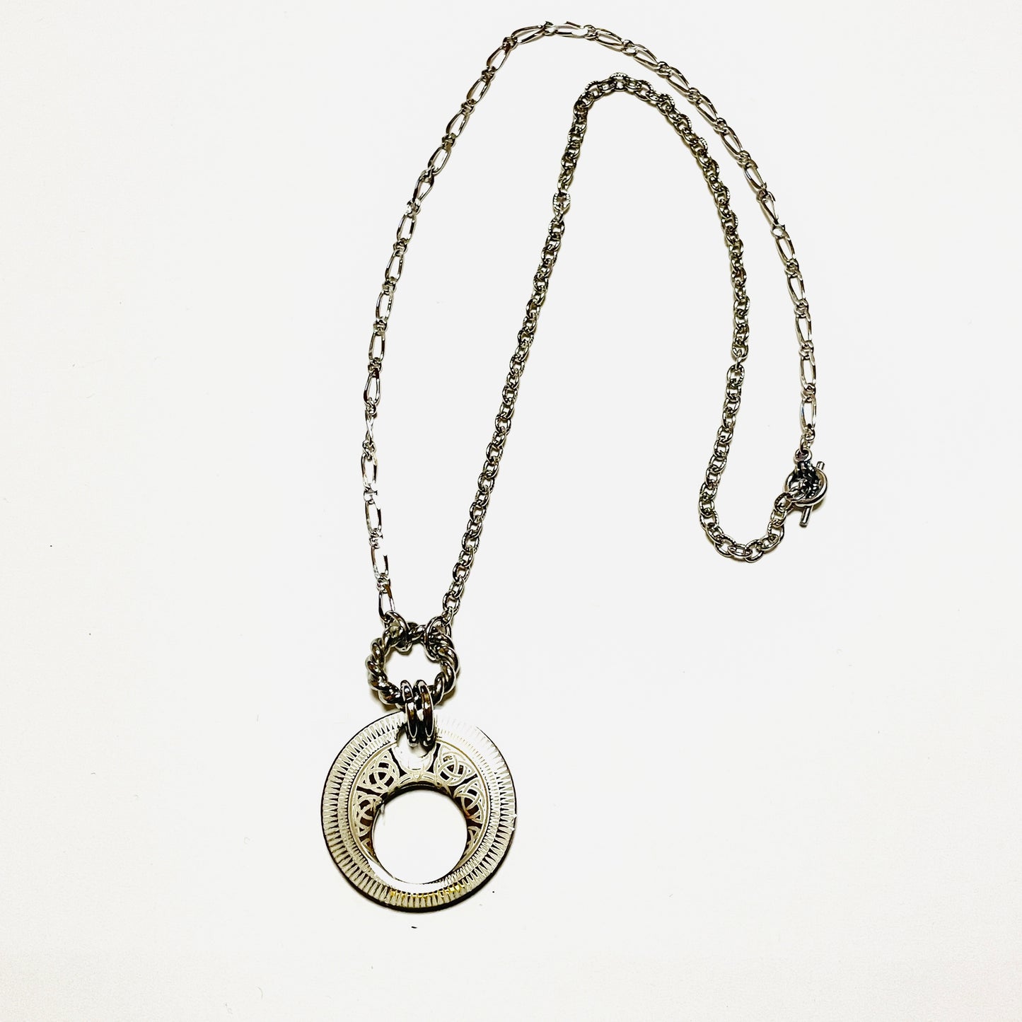 受注 / GARA -【TWIST HOOKER NECKLACE (SILVER)】