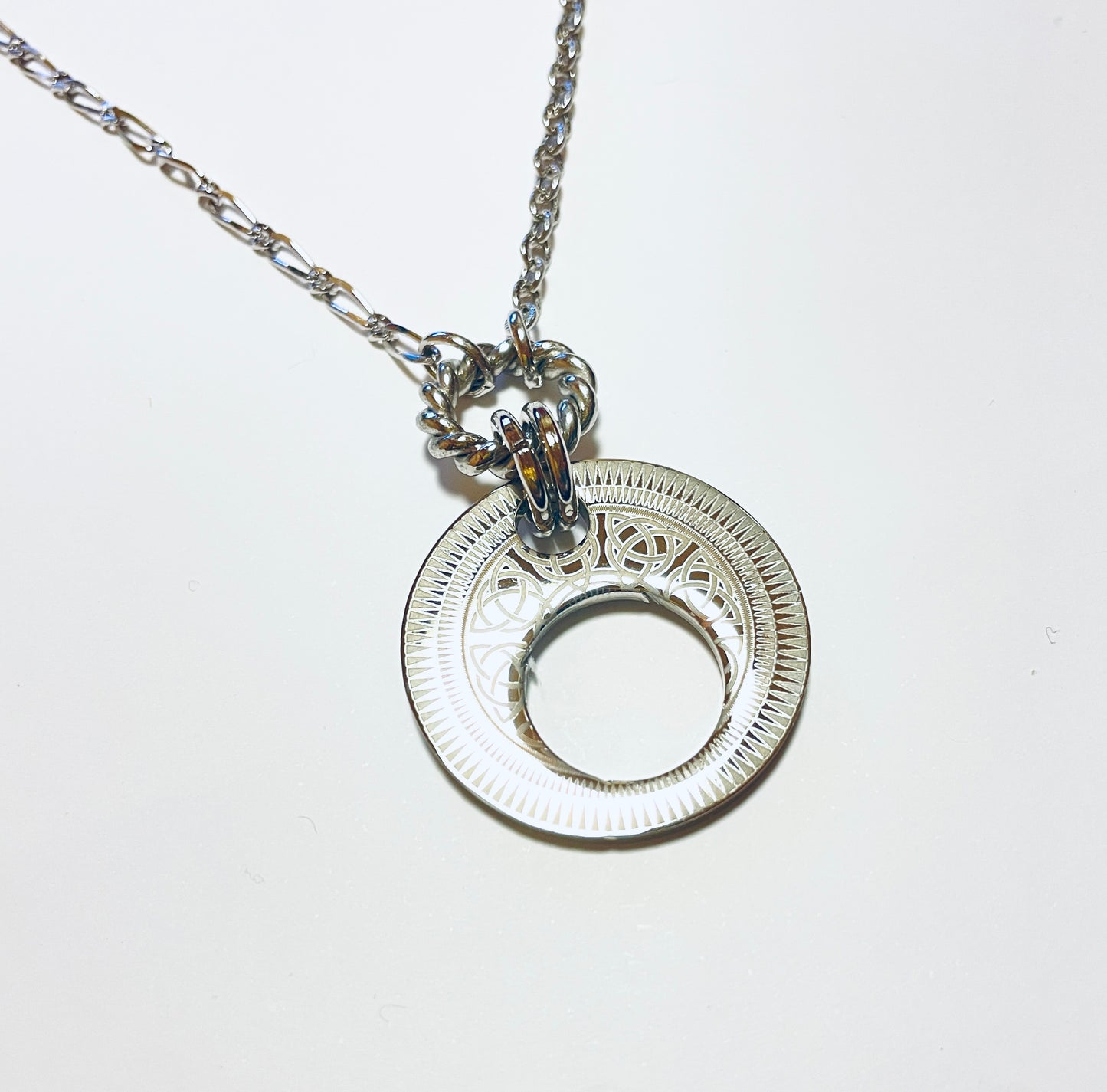 受注 / GARA -【TWIST HOOKER NECKLACE (SILVER)】