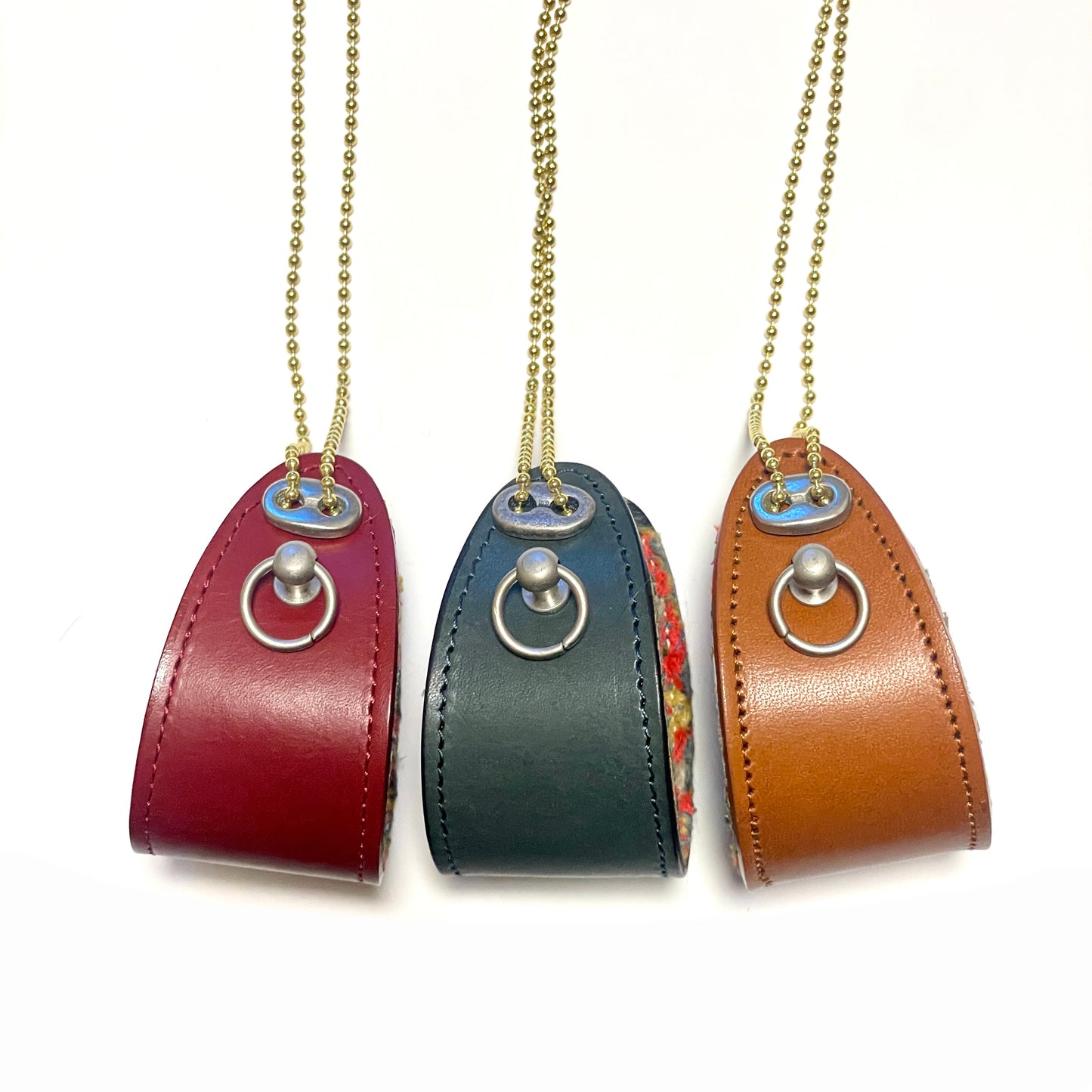 受注 / GARA -【POUCH NECKLACE(RED)(BEIGE)(BLUE)】