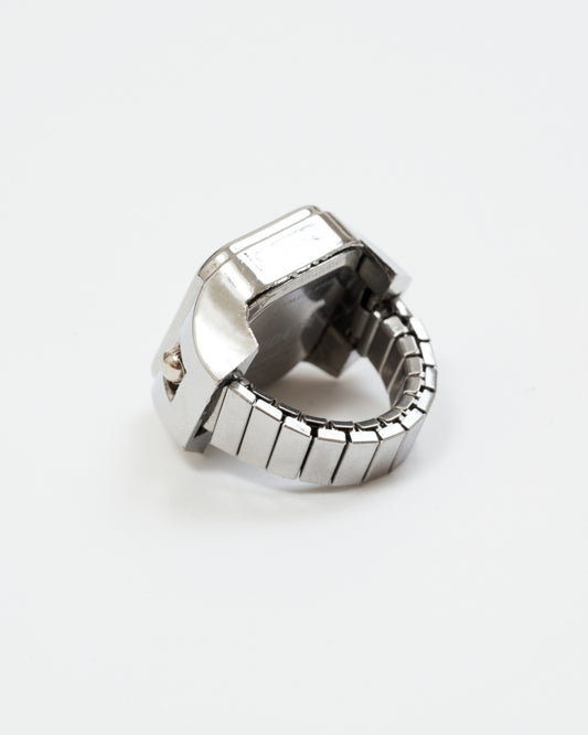 HIDAKA - 【LEGACY / RING WATCH(SV×BK)】ヒダカ 時計 リング レガシー シルバー ブラック