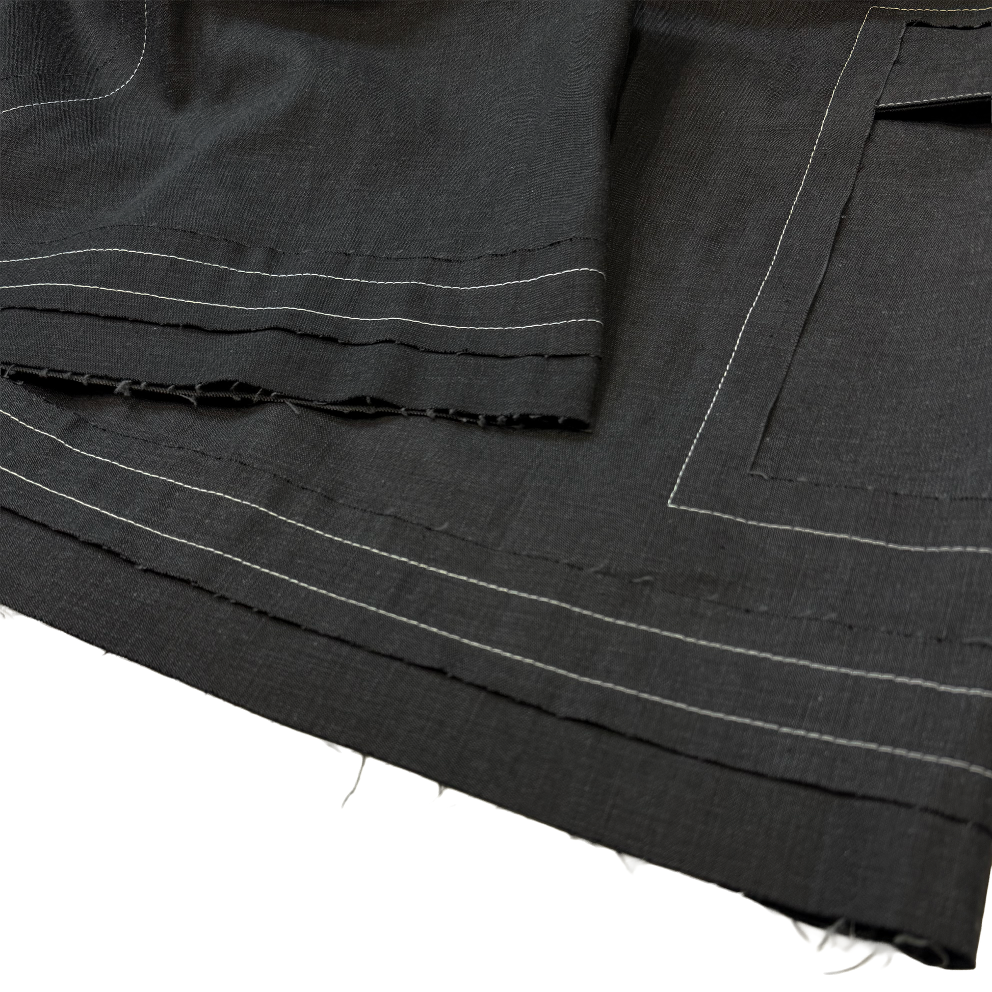 MUZE TURQUOISE LABEL -【FORM FOLLOWS FUNCTION DENIM SHORTS(BLACK MUZE TURQUOISE LABEL -【FORM FOLLOWS FUNCTION DENIM SHORTS(BLACK