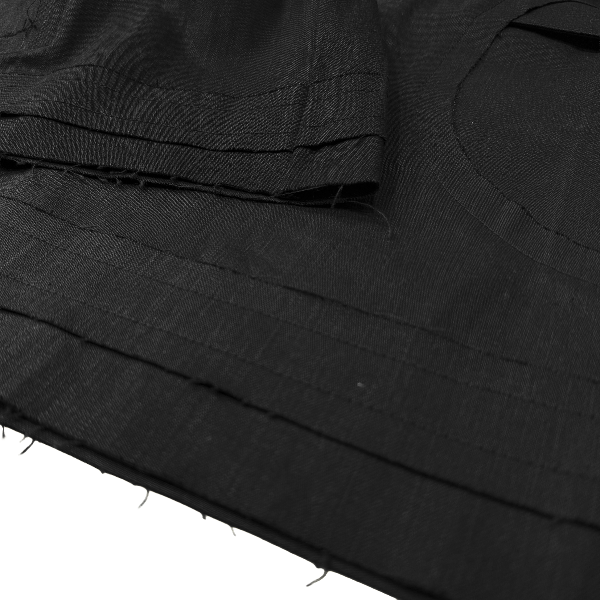 MUZE TURQUOISE LABEL -【FORM FOLLOWS FUNCTION DENIM SHORTS(BLACK MUZE TURQUOISE LABEL -【FORM FOLLOWS FUNCTION DENIM SHORTS(BLACK