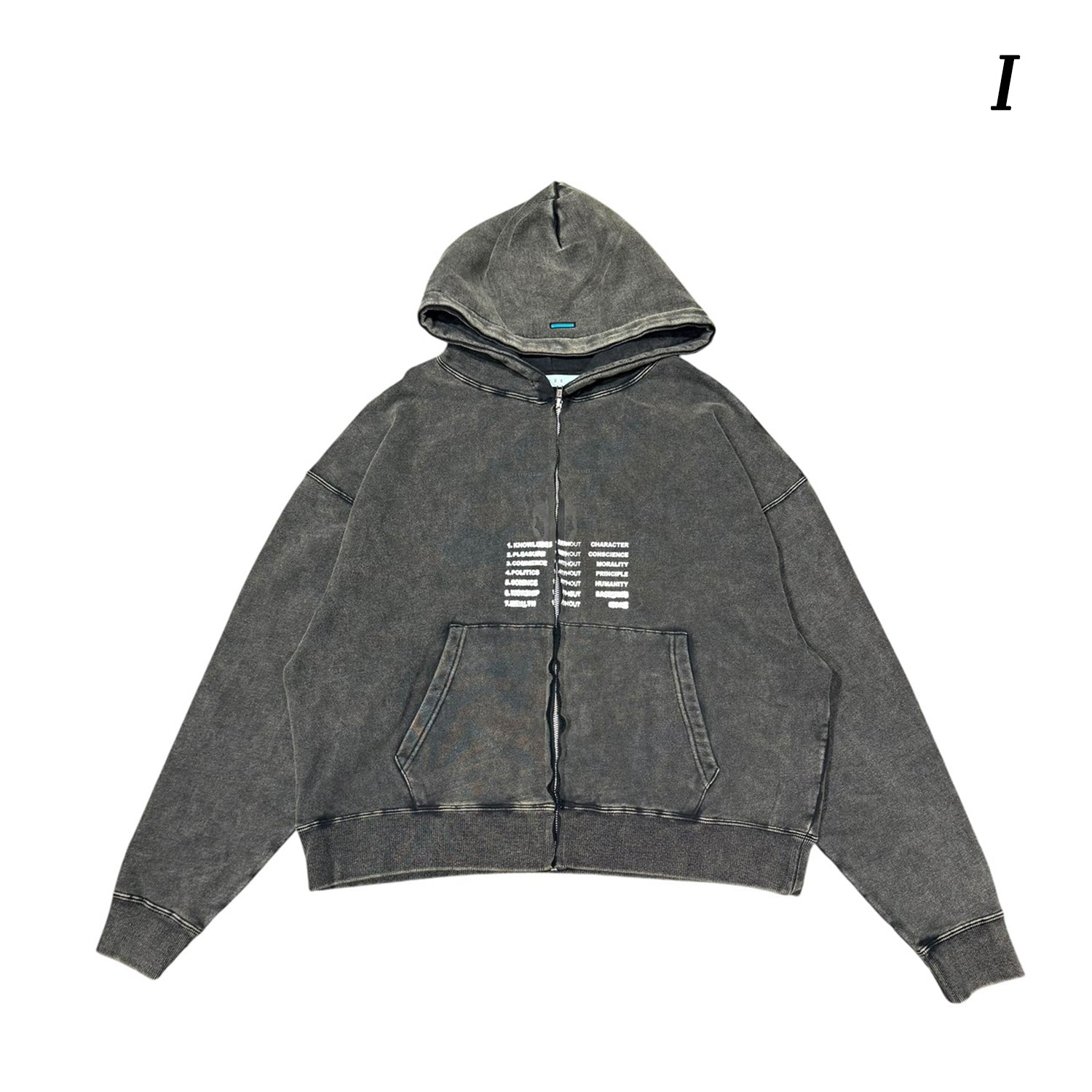 MUZE®︎ -【× MINUS Point Zero part.3 GRAPHIC ZIP HOODIE】ミューズ