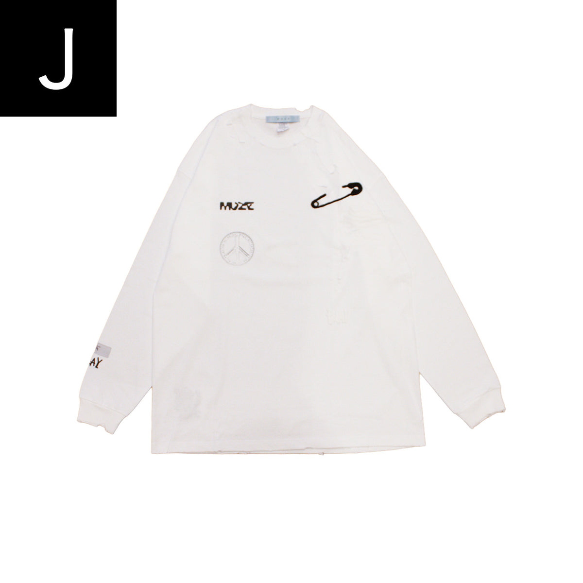 MUZE®︎ × MSI × PANDEMIXXX -【HEAVY COTTEN ASSORT L/S T-SH(ASSORT)】ミューズ メゾンシュンイシザワ パンデミックス ヘビーコットン アソート ロング Tシャツ