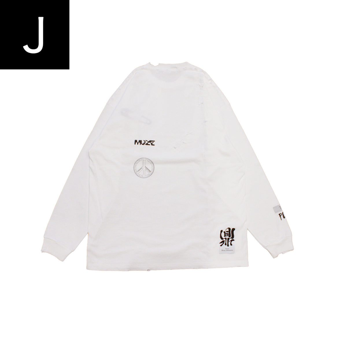 MUZE®︎ × MSI × PANDEMIXXX -【HEAVY COTTEN ASSORT L/S T-SH(ASSORT)】ミューズ メゾンシュンイシザワ パンデミックス ヘビーコットン アソート ロング Tシャツ
