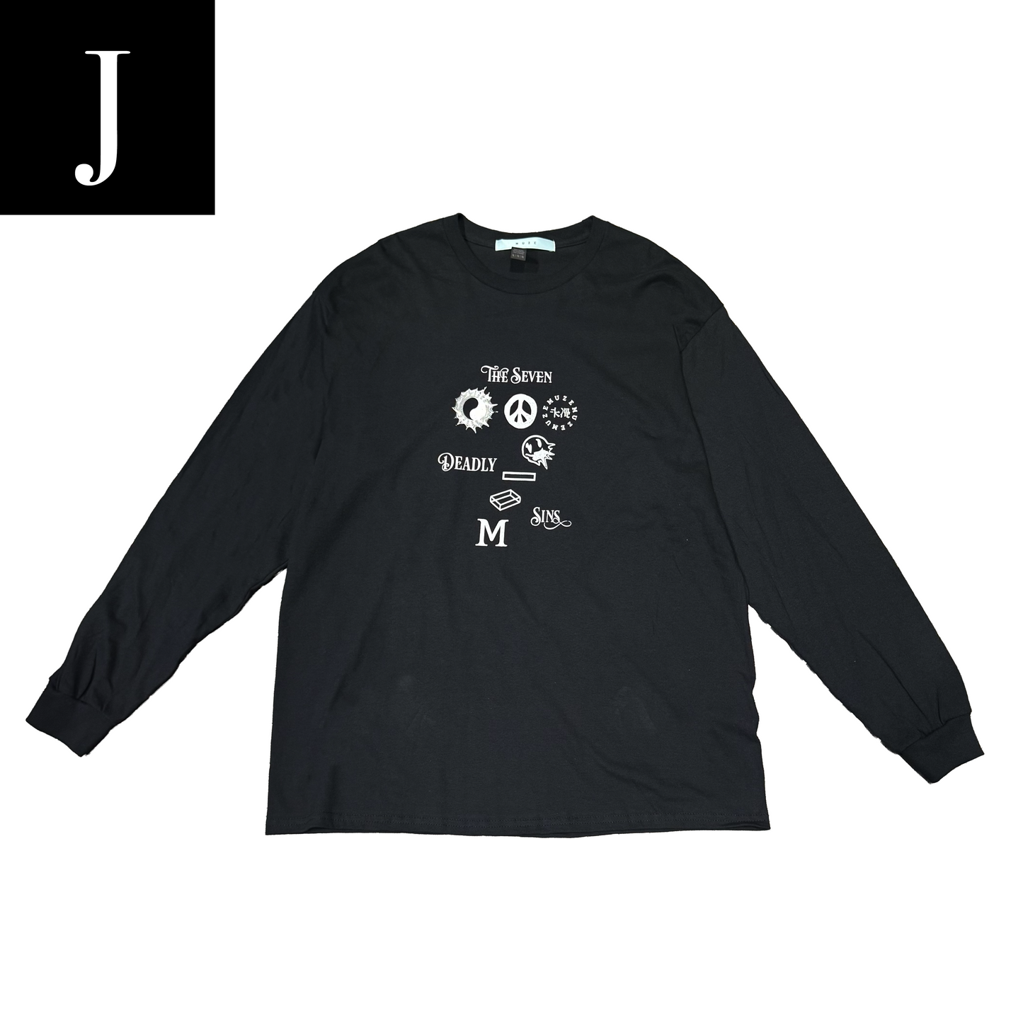 MUZE - MUZE GALLERY 7th L/S T-SH(ASSORT) ミューズ ギャラリー 7周年 グラフィック Tシャツ