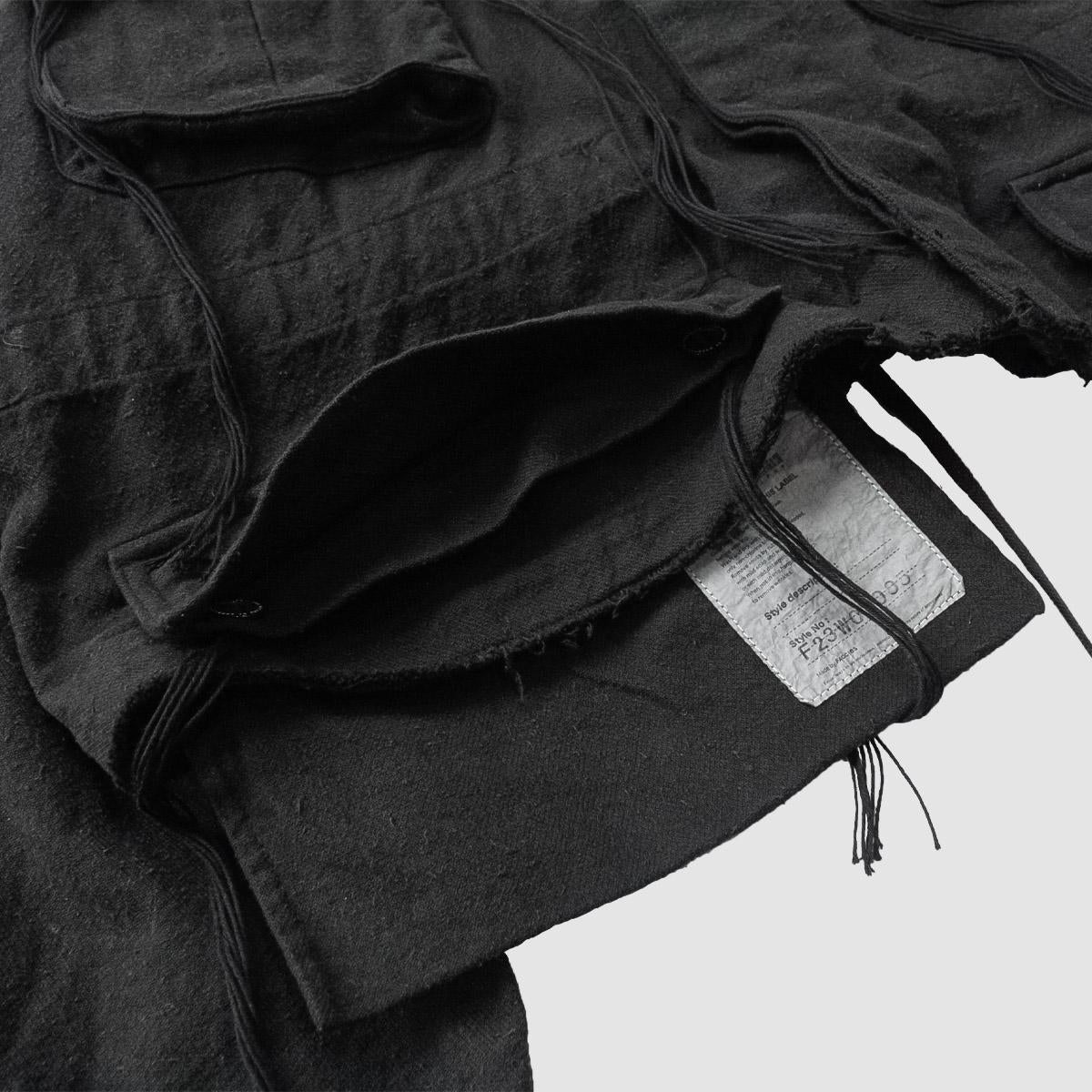 FACCIES - Silk Nep Fatigue JK(BLACK) ファッチーズ  シルク ネップ ファティーグ ジャケット ブラック