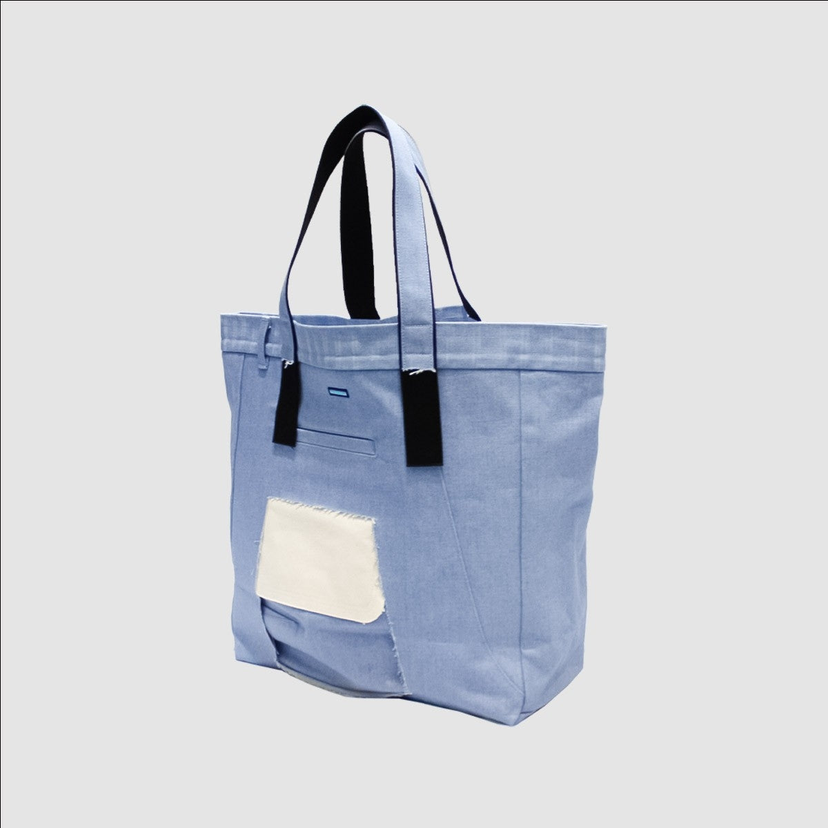 MUZE TURQUOISE LABEL - 3D DENIM TOTE BAG(L.BLUE) ミューズ 2023年春夏 3D デニム トート ライトブルー