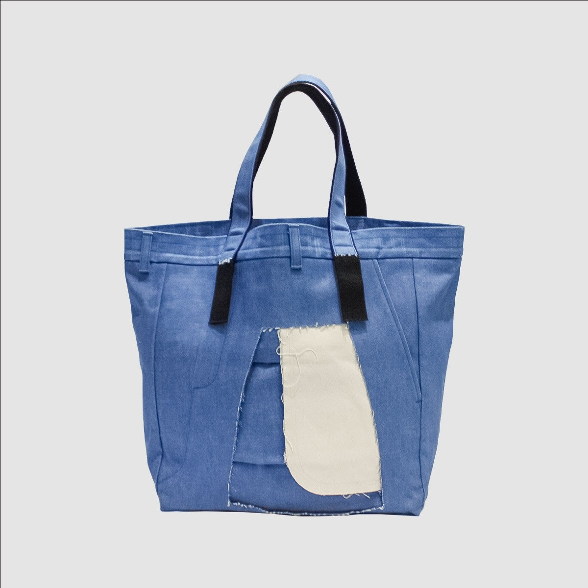 MUZE TURQUOISE LABEL - 3D DENIM TOTE BAG(BLUE) ミューズ 2023年春夏 3D デニム トート ブルー