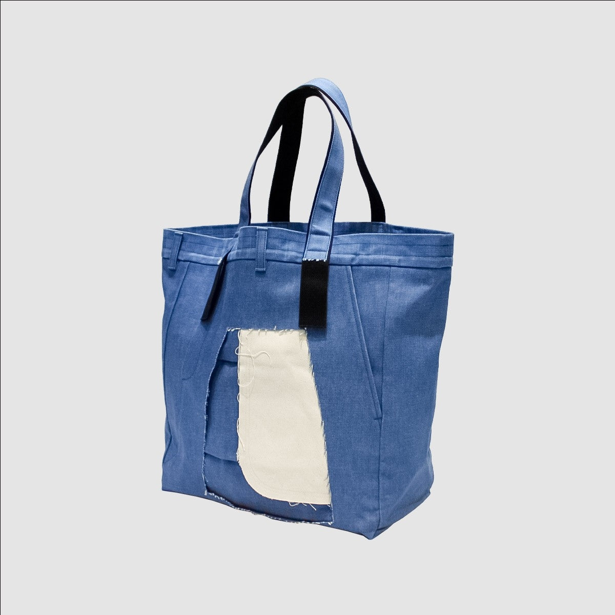 MUZE TURQUOISE LABEL - 3D DENIM TOTE BAG(BLUE) ミューズ 2023年春夏 3D デニム トート ブルー