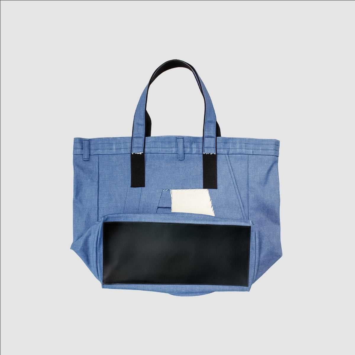 MUZE TURQUOISE LABEL - 3D DENIM TOTE BAG(BLUE) ミューズ 2023年春夏 3D デニム トート ブルー