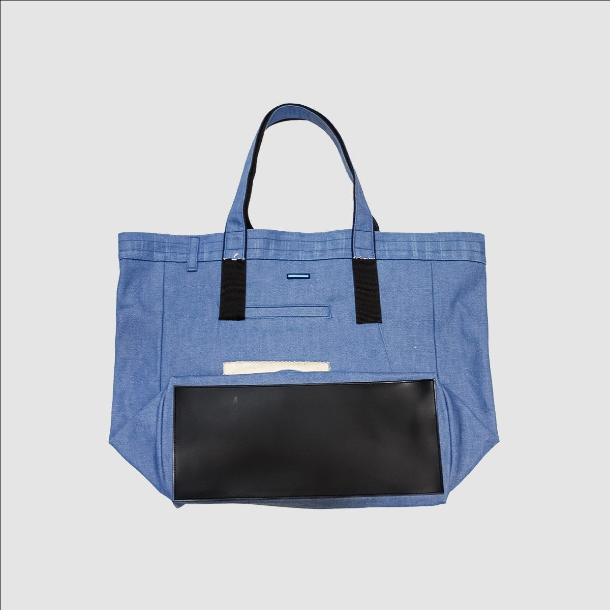 MUZE TURQUOISE LABEL - 3D DENIM TOTE BAG(BLUE) ミューズ 2023年春夏 3D デニム トート ブルー