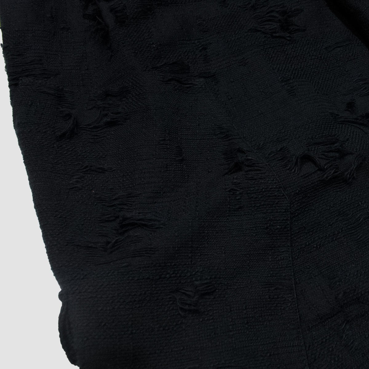 MUZE TURQUOISE LABEL ×MINUS - DOUBLE KNEE CUT JACQUARD CARGO PANTS(BLACK) ミューズ マイナス ダブルニー カーゴパンツ カットジャガード ブラック