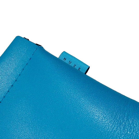 MUZE -【LEATHER SPRING POUCH(TURQUOISE)】ミューズ レザー ポーチ ターコイズ