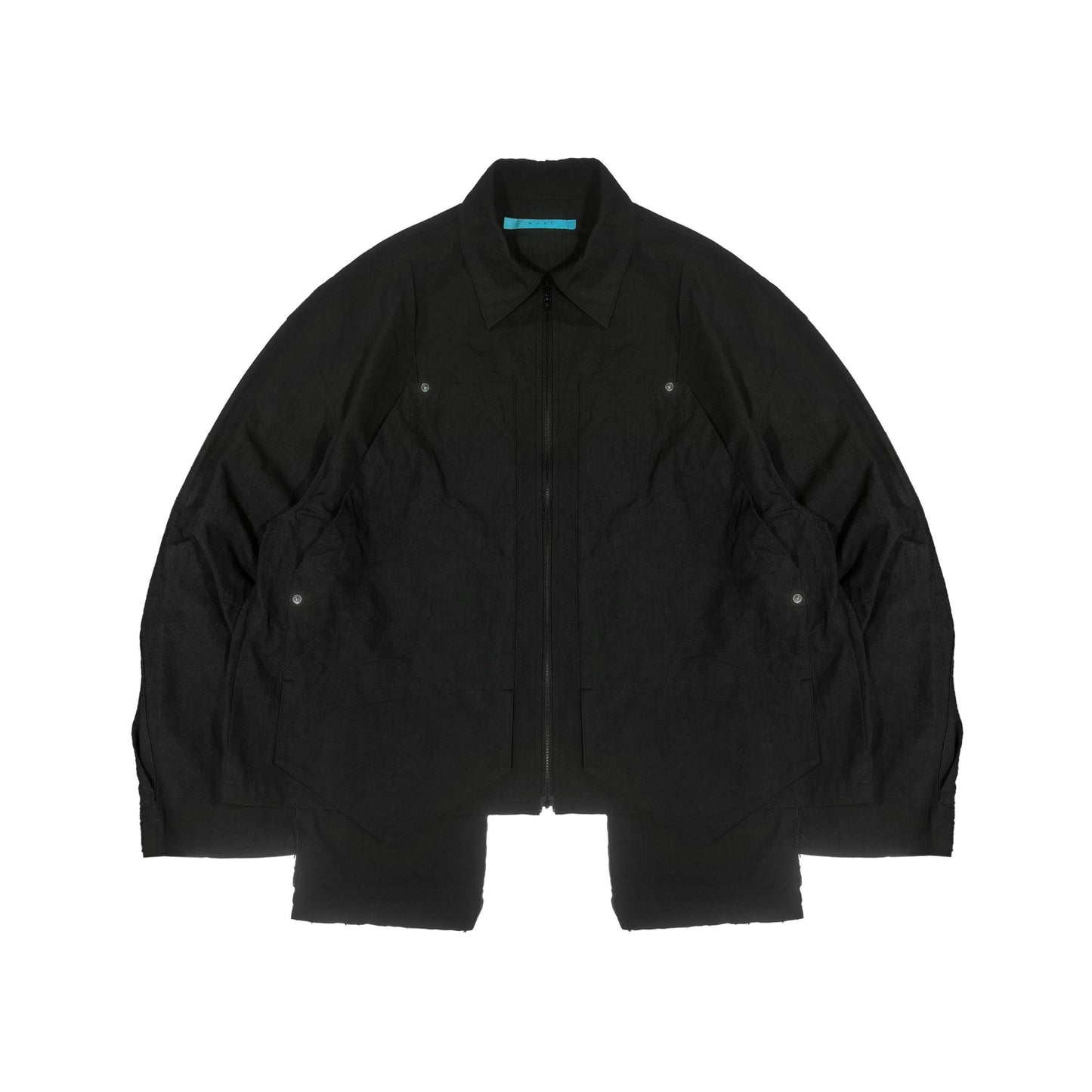 MUZE TURQUOISE LABEL -【FORM FOLLOWS FUNCTION JACKET (BLACK)】ミューズ FFF ジャケット ブラック