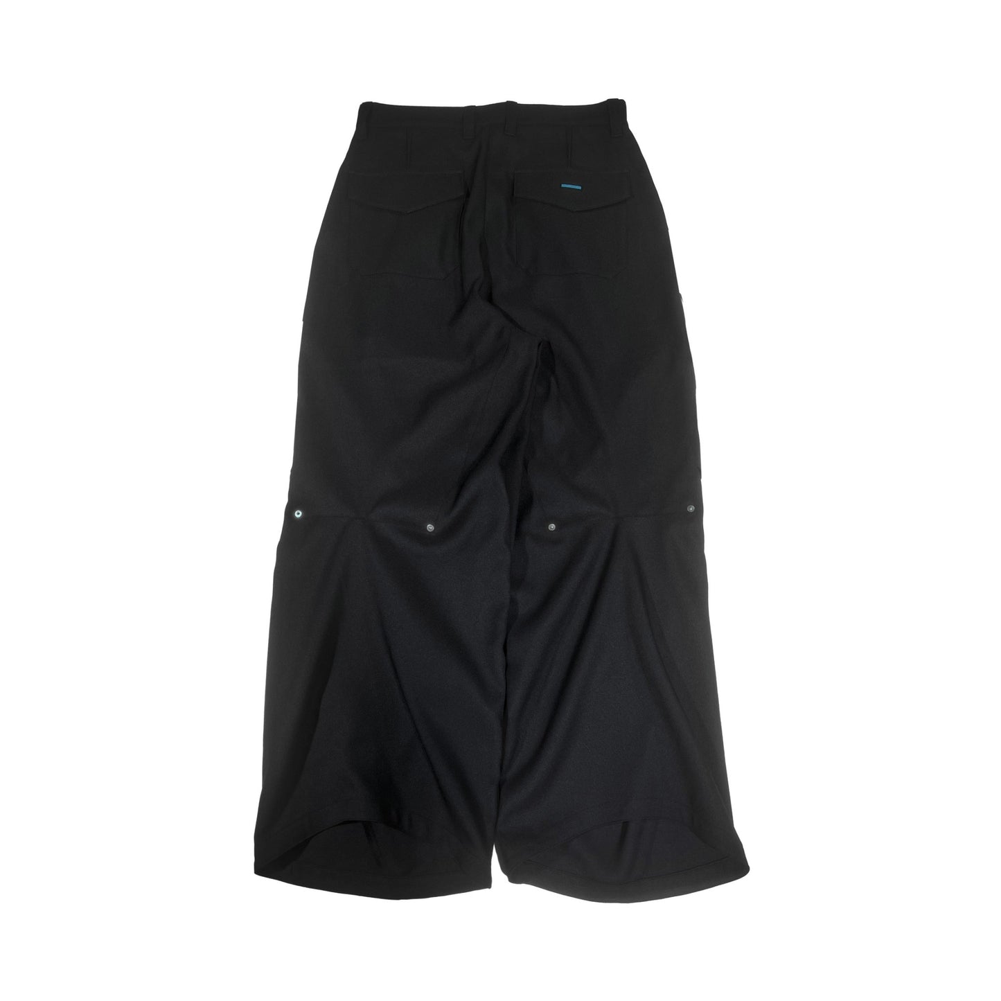 MUZE TURQUOISE LABEL -【LESS IS MORE WIDE PANTS (BLACK）】ミューズ レスイズモアワイドパンツ ブラック