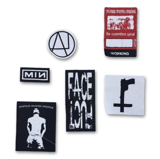 MINUS -【Bootleg Patches(MIN)(BLACK)】マイナス ブートレグ パッチ ブラック