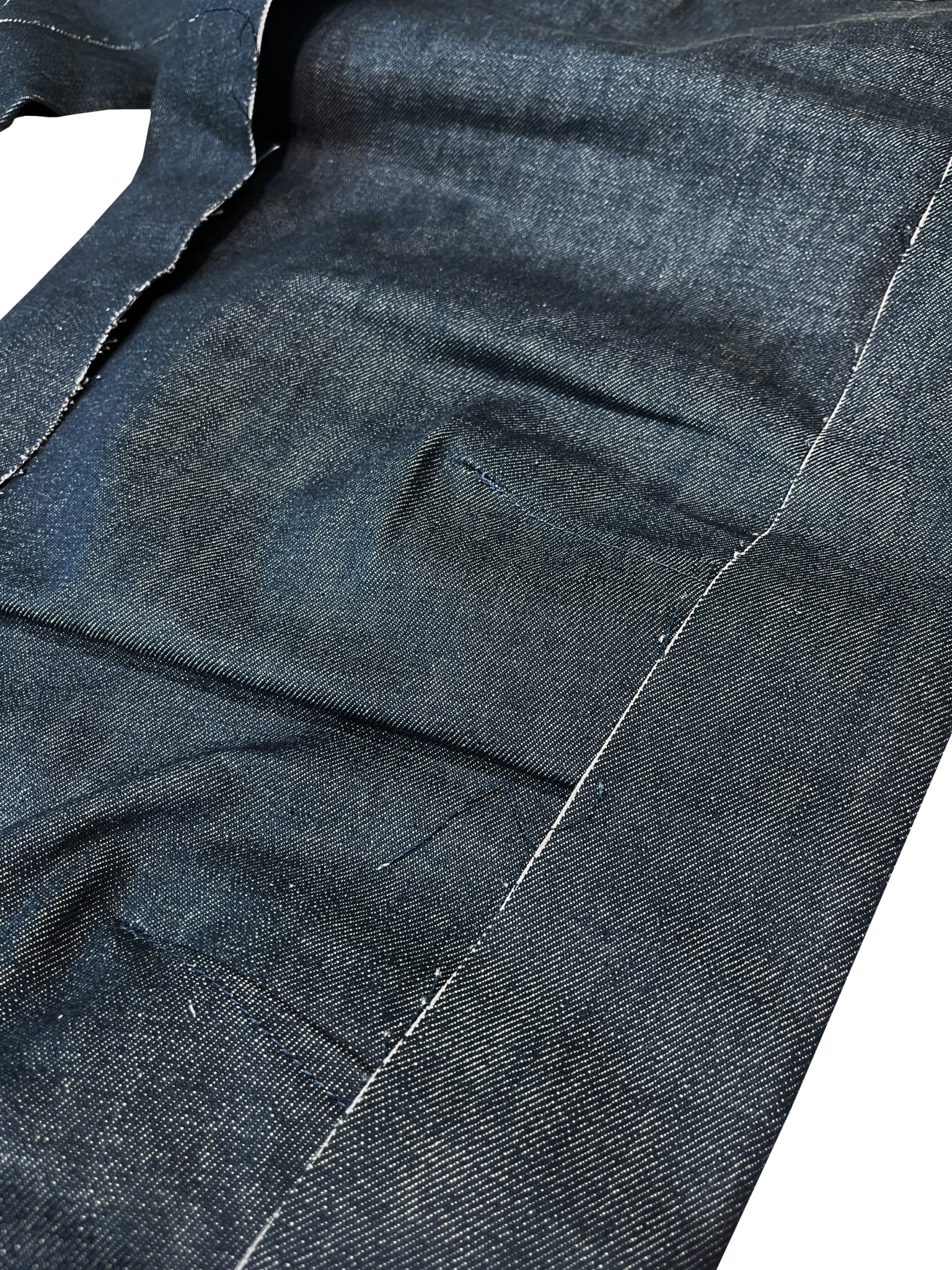 MUZE TURQUOISE LABEL - DENIM 3D TROUSERS(INDIGO) ミューズ デニム トラウザーズ インディゴ