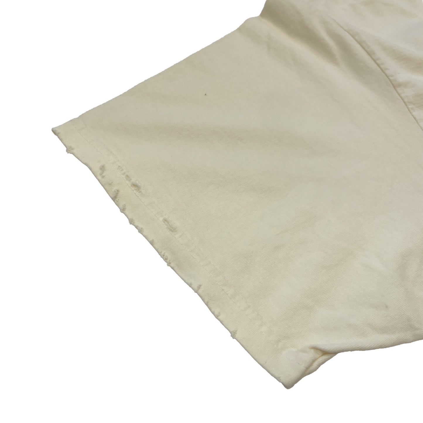 MUZE BLACK LABEL -【MUZE® LOGO REFLECTOR DAMAGE T-SH(NATURAL)】ミューズ ロゴ Tシャツ リフレクター ダメージ ナチュラル