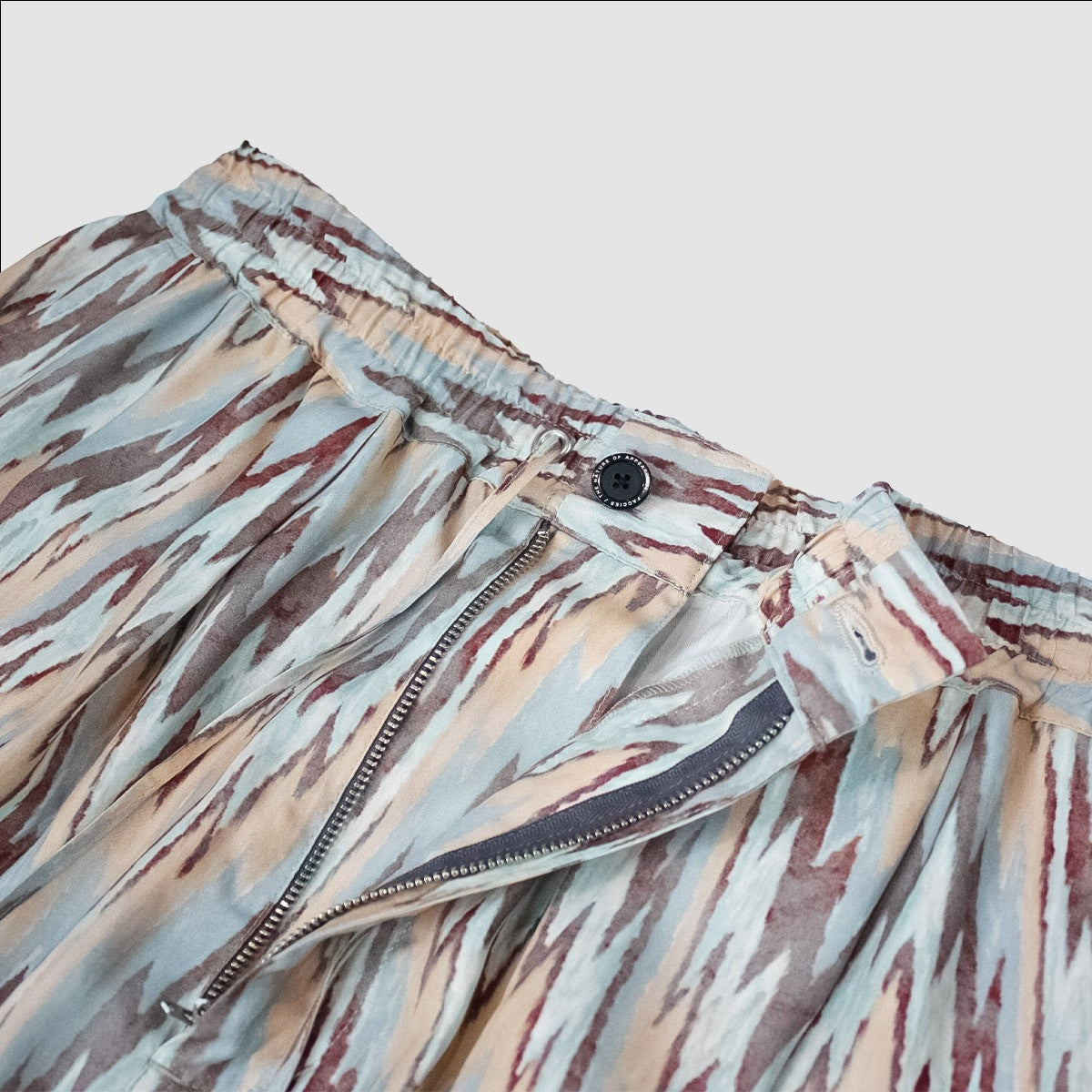 FACCIES - Original Textile Pt (Zigzag Pattern) ファッチーズ オリジナルテキスタイルパンツ ジグザグパターン