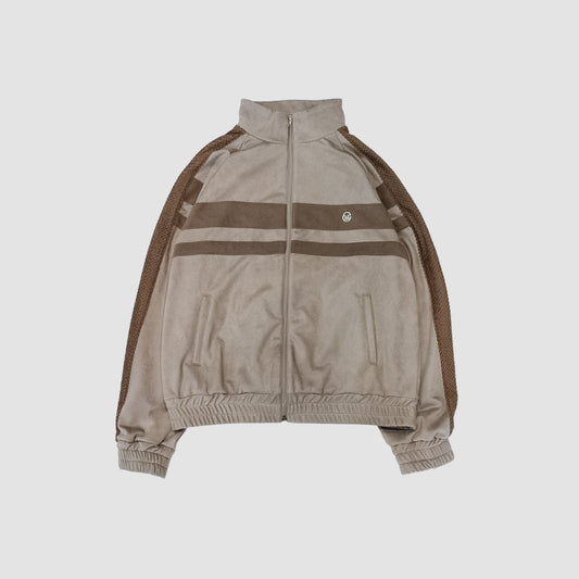 MUZE TURQUOISE LABEL - SWITCHING TRACK BLOUSON(MOCA)ミューズ 2023年秋冬 トラック ジャケット モカ